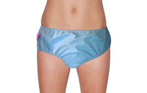 CUECA IMPERMEAVEL S/VELCRO UBIO AZUL